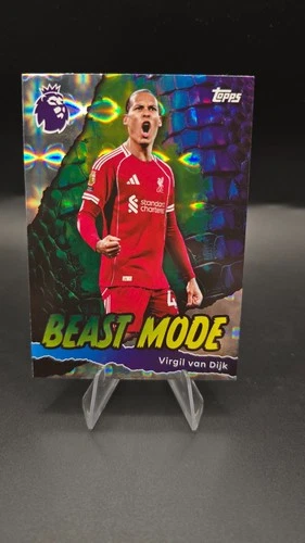 Virgil van Dijk 2025 Topps Premier League Holo