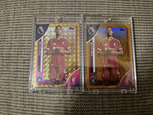 Virgil van Dijk 2025 Topps Premier League Superfractor /25