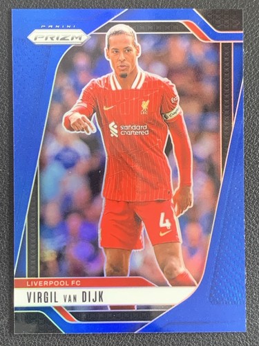 Virgil Van Dijk 2024 Panini Prizm Azul Prizm /299