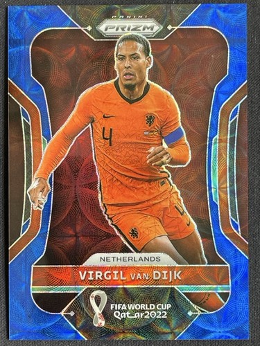 Virgil van Dijk 2022 Panini Prizm Blue /135