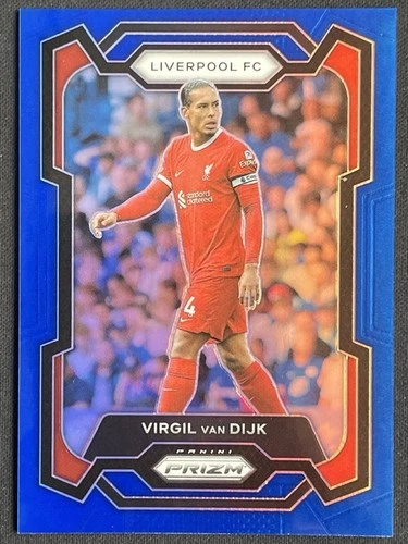 Virgil van Dijk 2023 Panini Prizm Blue /299