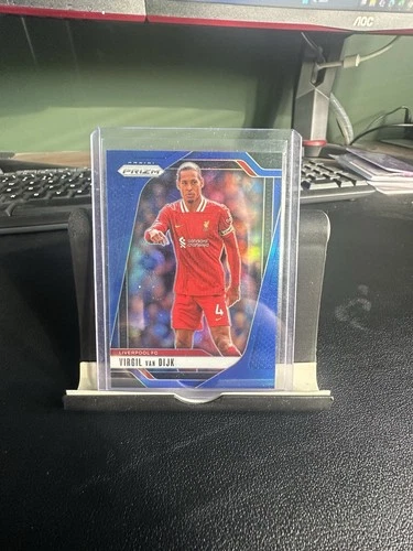 Virgil van Dijk 2024 Panini Prizm Blue /299