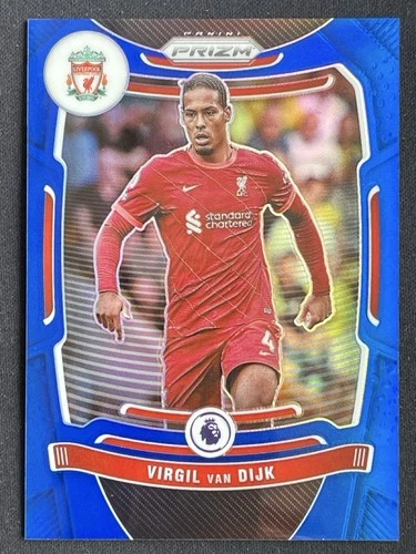 Virgil van Dijk 2021 Panini Prizm Blue Prizm /340