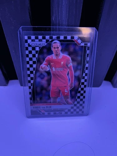 Virgil van Dijk 2024 Panini Prizm Chequered