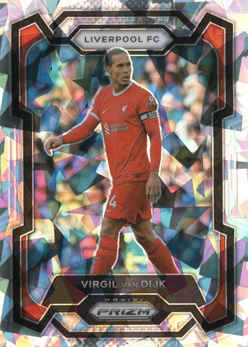 Virgil van Dijk 2023 Panini Prizm Cracked Ice