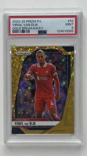 Virgil van Dijk 2024 Panini Prizm Gold /10
