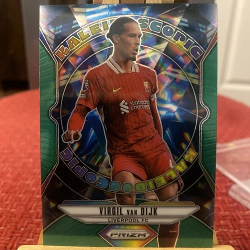 Virgil Van Dijk 2024 Panini Prizm Green Kaleidoscopic /5