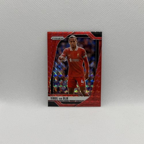 Virgil van Dijk 2024 Panini Prizm Mosaic Red