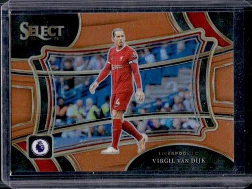 Virgil van Dijk 2023 Panini Prizm Orange /75