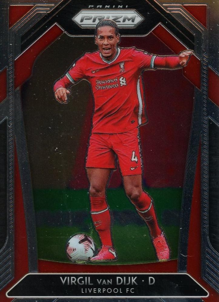 Virgil van Dijk 2020 Panini Prizm Premier League 23