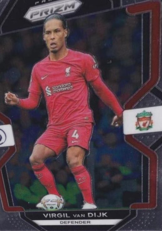 Virgil van Dijk 2022 Panini Prizm Premier League 5