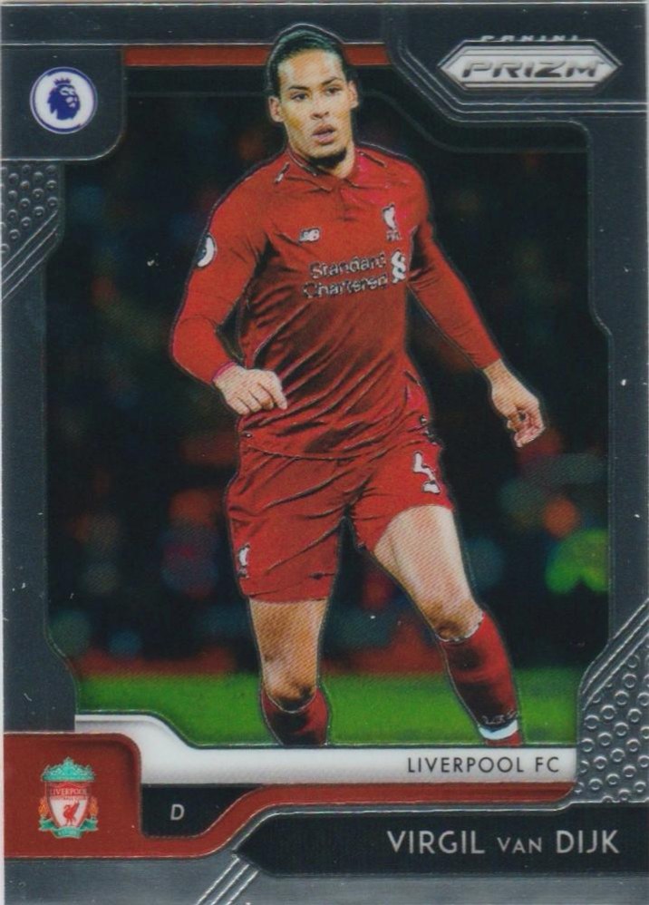 Virgil van Dijk 2019 Panini Prizm Premier League 7