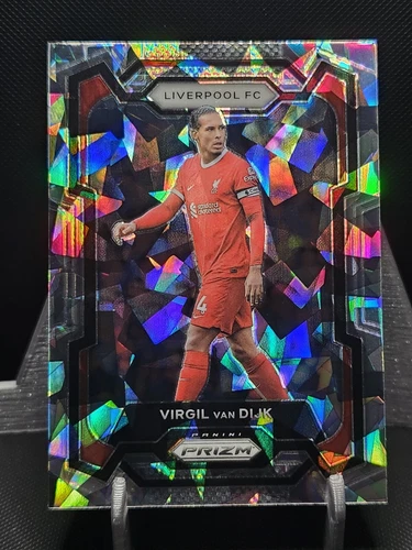 Virgil van Dijk 2024 Panini Prizm Premier League Ice