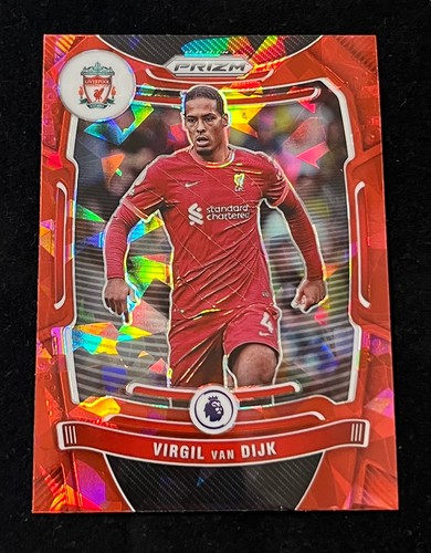 Virgil van Dijk 2021 Panini Prizm Red Ice