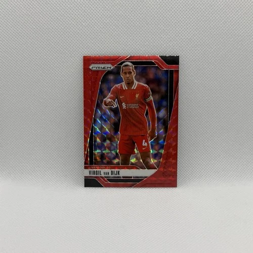 Virgil van Dijk 2024 Panini Prizm Red Mosaic