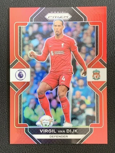 Virgil van Dijk 2022 Panini Prizm Red Prizm /149