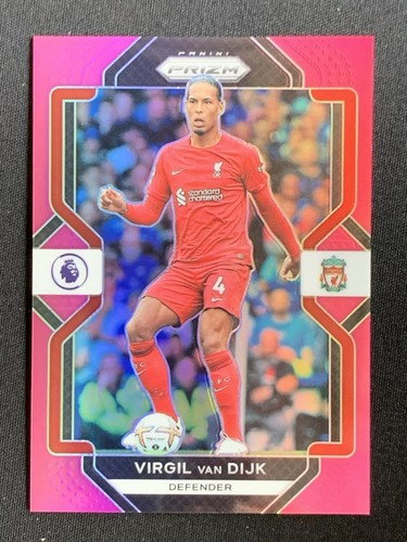 Virgil van Dijk 2022 Panini Prizm Rosa Prizm /199
