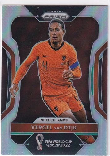 Virgil van Dijk 2022 Panini Prizm Silver Prizm