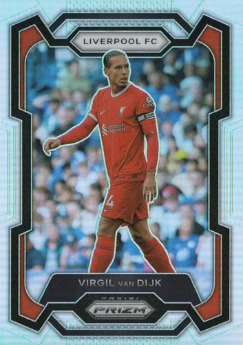 Virgil Van Dijk 2023 Panini Prizm Silver Prizm