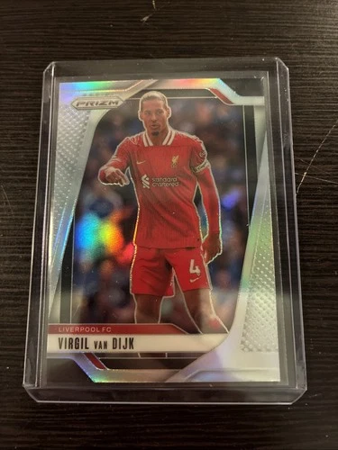 Virgil van Dijk 2024 Panini Prizm Silver Prizm