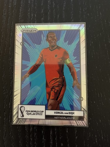 Virgil van Dijk 2022 Panini Prizm World Cup