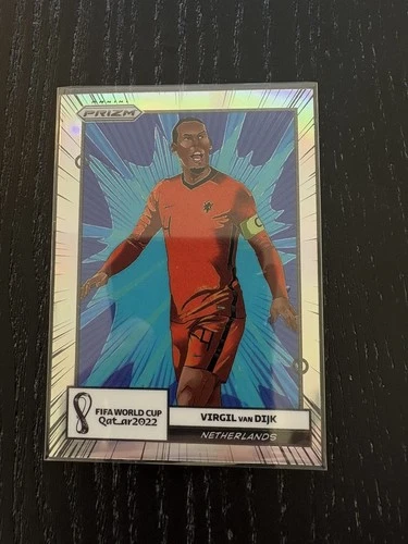 Virgil van Dijk 2022 Panini Prizm World Cup