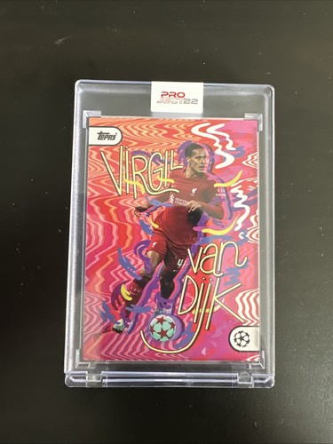 Virgil van Dijk 2022 Topps Project 22