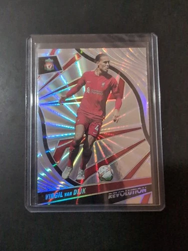 Virgil van Dijk 2022 Panini Revolution Sunburst /50