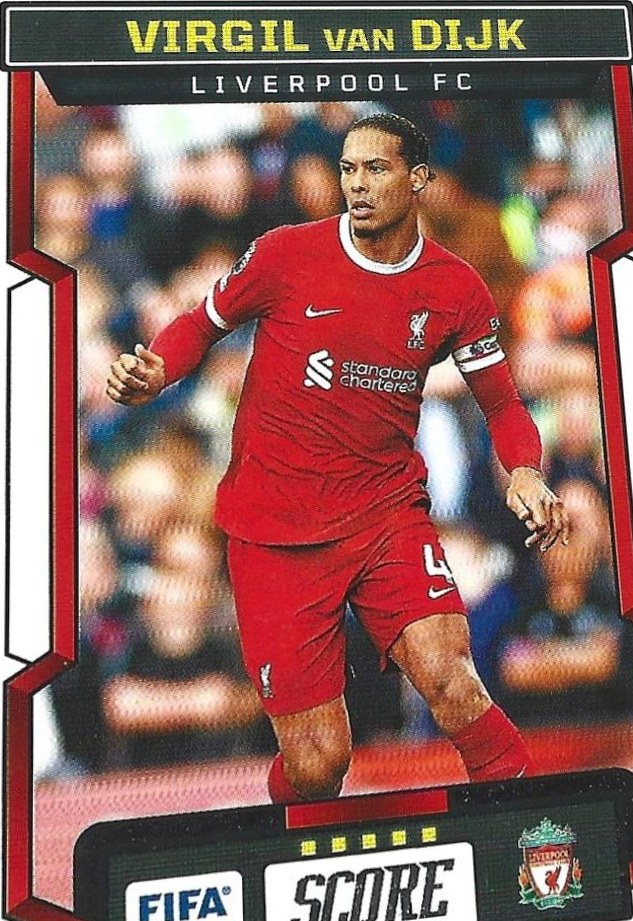 Virgil van Dijk 2023 Panini Score FIFA