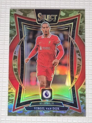 Virgil van Dijk 2024 Panini Select Camo Prizm /150