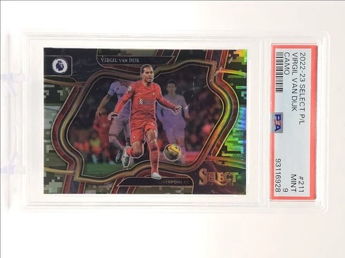 Virgil van Dijk 2022 Panini Select Field Camo /199