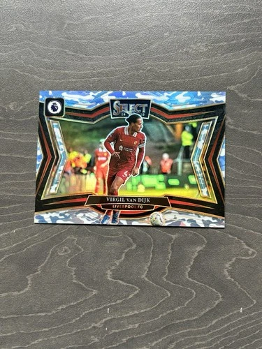 Virgil van Dijk 2024 Panini Select Field Level Winter Camo Prizm /49