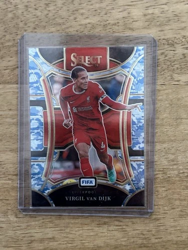Virgil van Dijk 2023 Panini Select FIFA Winter Camo /99