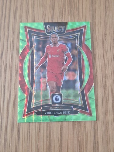 Virgil van Dijk 2024 Panini Select Green /125