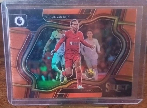 Virgil van Dijk 2023 Panini Select Orange /75