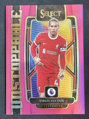 Virgil van Dijk 2023 Panini Select Pink /25