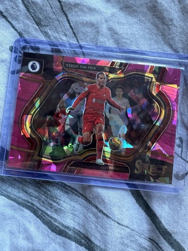 Virgil van Dijk 2024 Panini Select Pink Ice