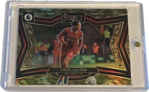 Virgil Van Dijk 2024 Panini Select Premier League Camo /150