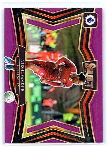 Virgil van Dijk 2024 Panini Select Premier League Purple /140
