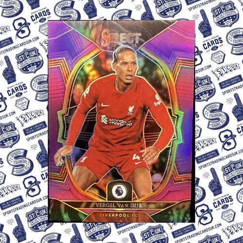 Virgil van Dijk 2022 Panini Select Purple /135