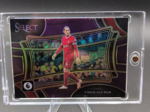Virgil van Dijk 2023 Panini Select Purple /149