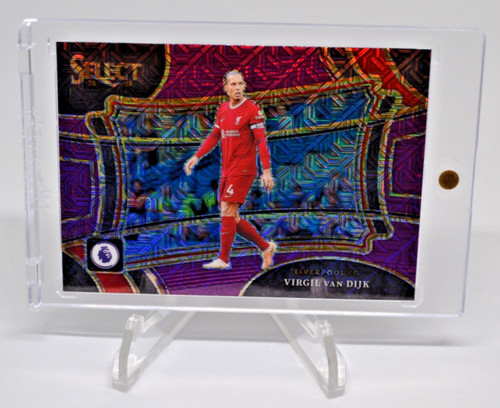 Virgil van Dijk 2023 Panini Select Purple Mojo /237