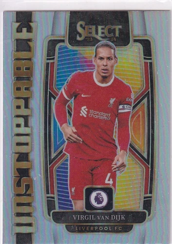 Virgil van Dijk 2023 Panini Select Silver