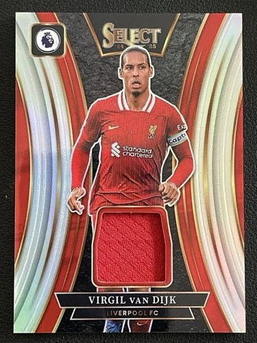 Virgil van Dijk 2024 Panini Select Silver