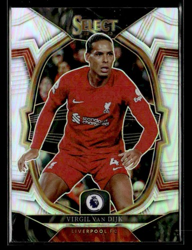 Virgil van Dijk 2022 Panini Select Silver