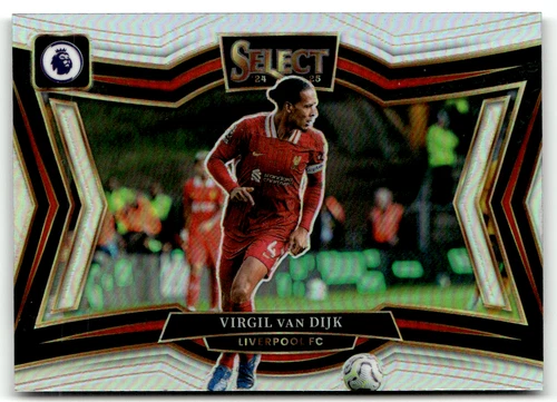 Virgil van Dijk 2024 Panini Select Silver Prizm