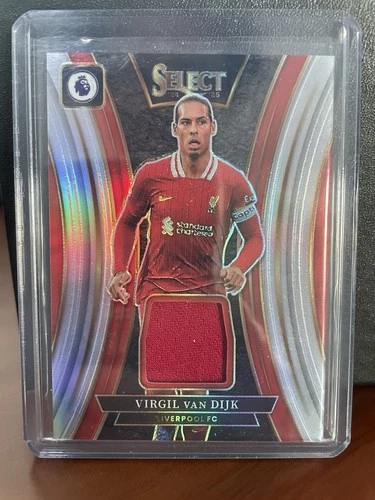 Virgil Van Dijk 2024 Panini Select Silver Prizm