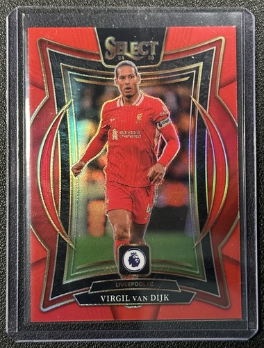 Virgil van Dijk 2024 Panini Select Terrace Red