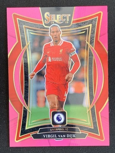Virgil van Dijk 2024 Panini Select Terraza Rosa Prizm /99