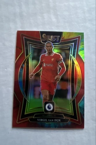 Virgil van Dijk 2024 Panini Select Tie-Dye Prizm